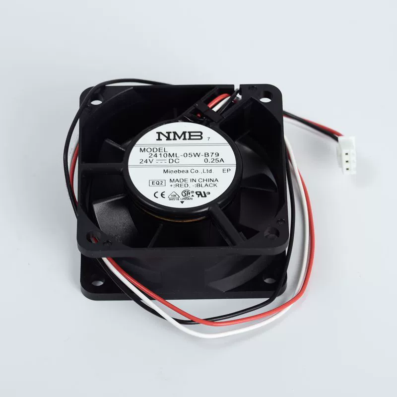 2410ML-05W-B79-EQ2 NMB 24V 0.25A 3-wire axial fan 2410ML-05W-B79-EQ2 NMB 24V 0.25A 3-wire axial fan