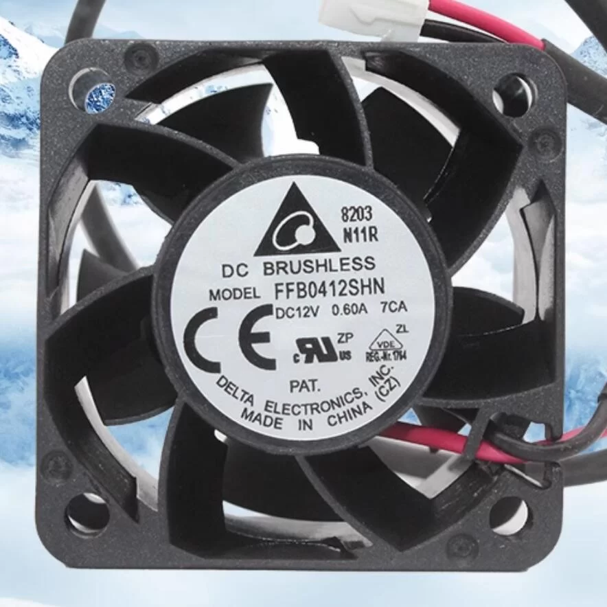 FFB0412SHN-7CA Delta 12V 0.6A DC Axial Cooling fan