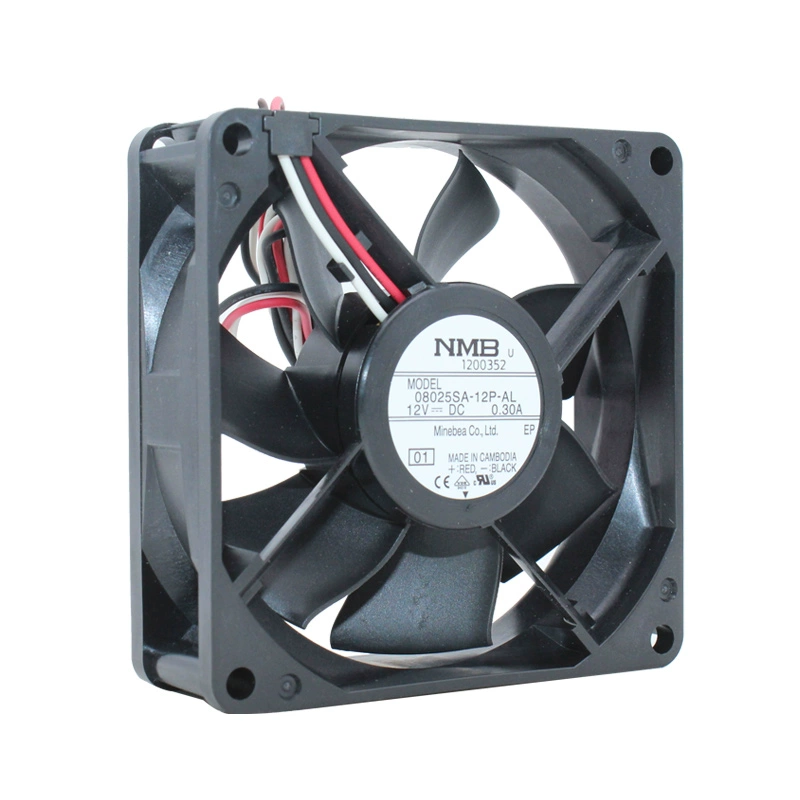 08025SA-12P-AL-01 NMB 12V 0.30A DC axial fan 08025SA-12P-AL-01 NMB 12V 0.30A DC axial fan