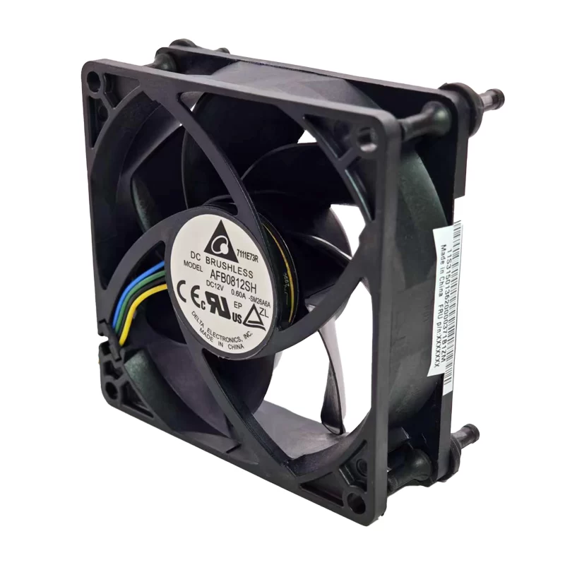 AFB0812SH-SM26A6A Delta 12V 0.60A 4-wire cooling fan AFB0812SH-SM26A6A Delta 12V 0.60A 4-wire cooling fan
