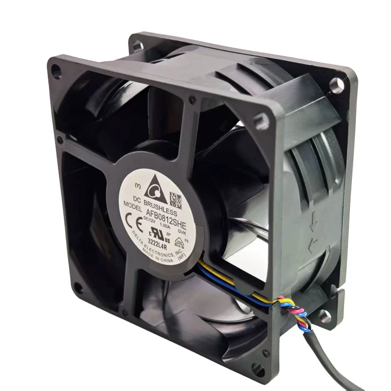 AFB0812SHE-GVK Delta 12V 1.0A DC axial fan AFB0812SHE-GVK Delta 12V 1.0A DC axial fan