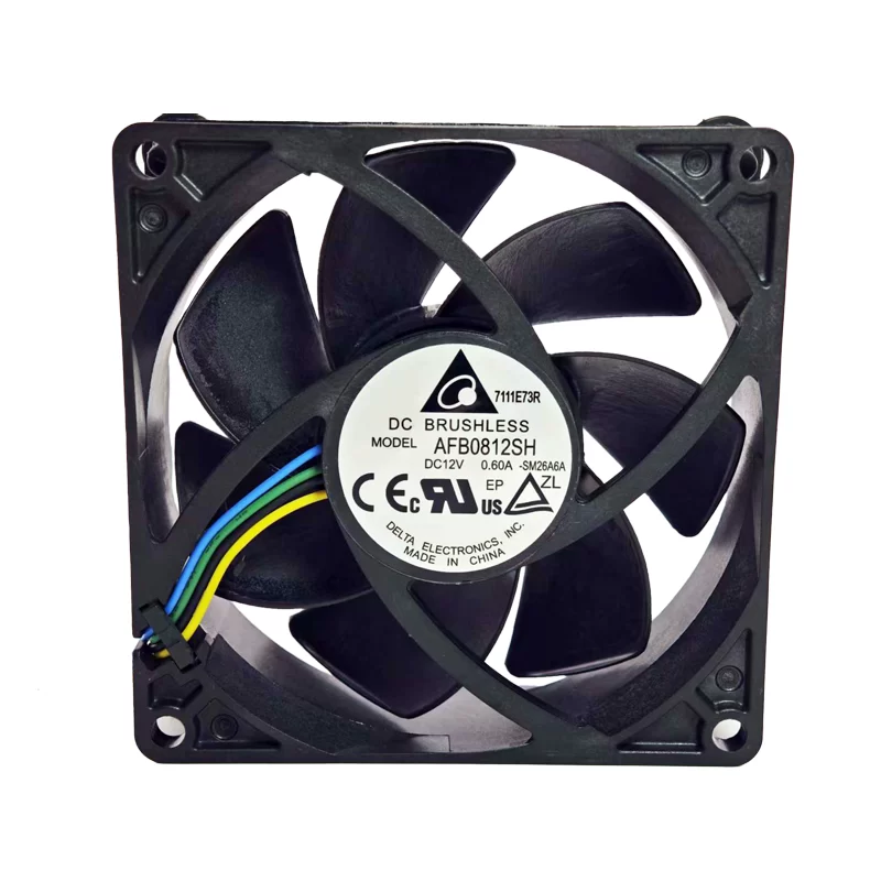 AFB0812SH-SM26A6A Delta 12V 0.60A 4-wire cooling fan
