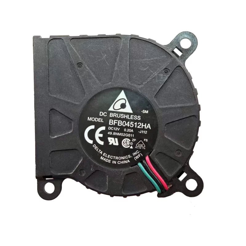 BFB04512HA-J112 Delta 12V 0.2A DC blower fan
