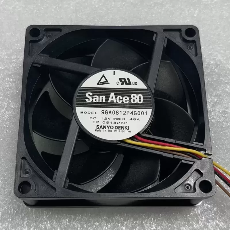 9GA0912P4G001 Sanyo Denki 48V 4-wire axial fan