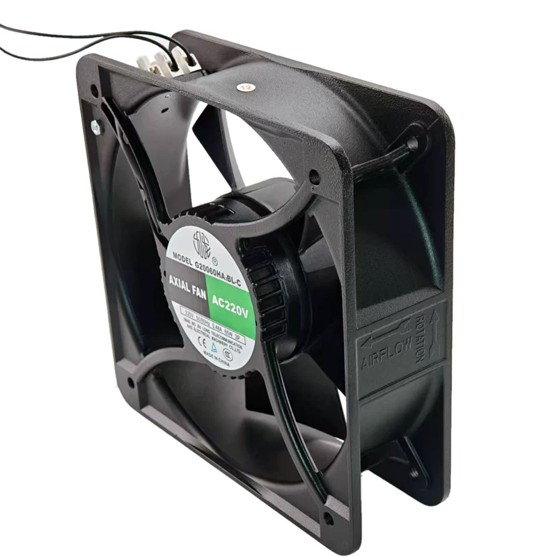G20060HA2BL-C Jiulong 220V 0.48A 65W AC axial fan G20060HA2BL-C Jiulong 220V 0.48A 65W AC axial fan