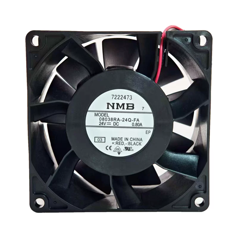 08038RA-24Q-FA-03 NMB 24V 0.80A DC axial fan