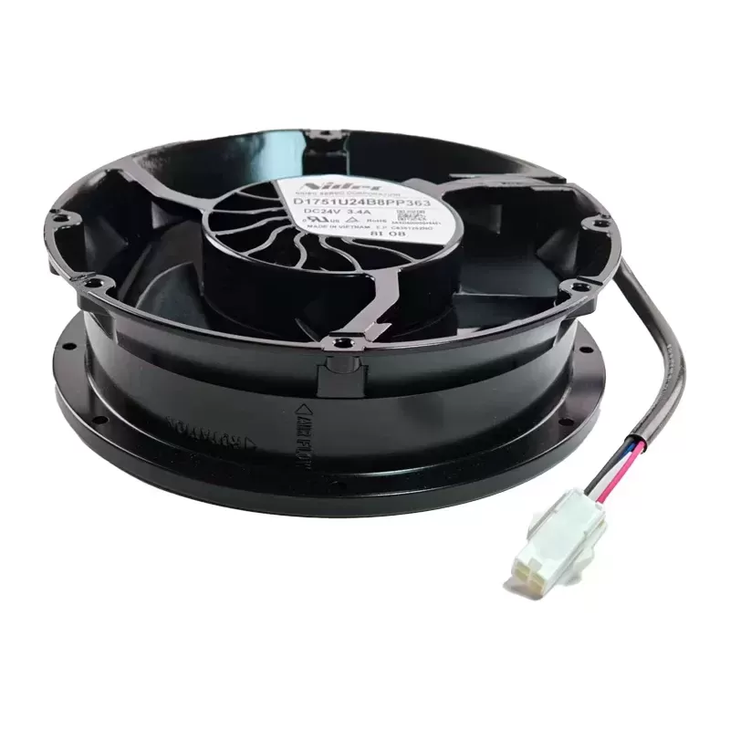 D1751U24B8PP363 Nidec 24V 3.4A ABB DC axial fan D1751U24B8PP363 Nidec 24V 3.4A ABB DC axial fan