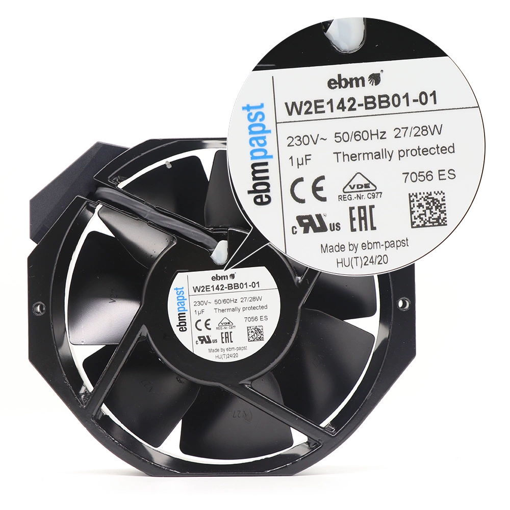 W2E142-BB01-01 ebmpapst 230V AC axial fan W2E142-BB01-01 ebmpapst 230V AC axial fan