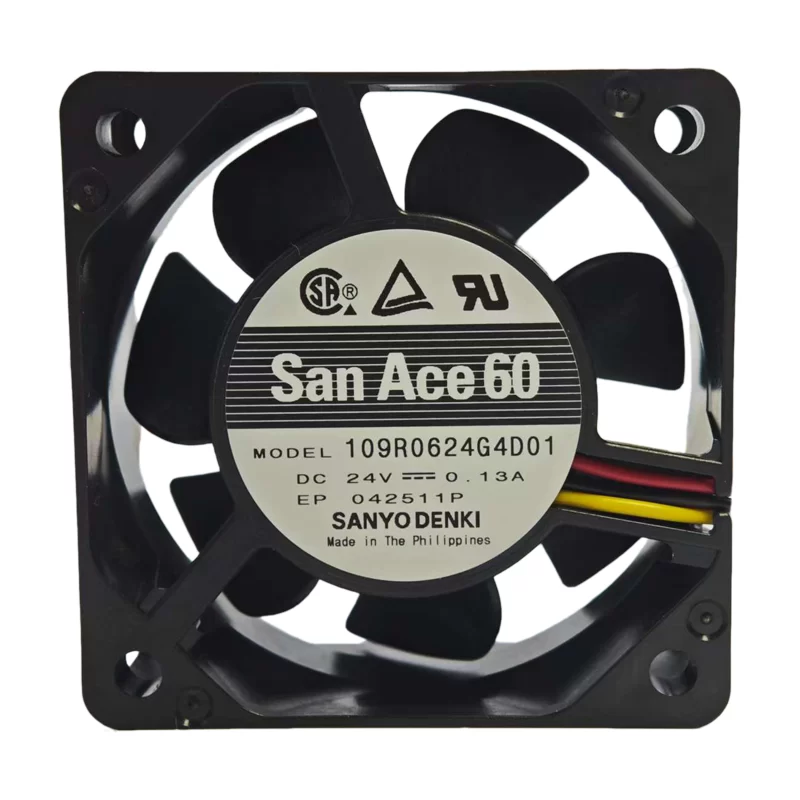 109R0624G4D01 Sanyo DC24V 0.13A axial fan