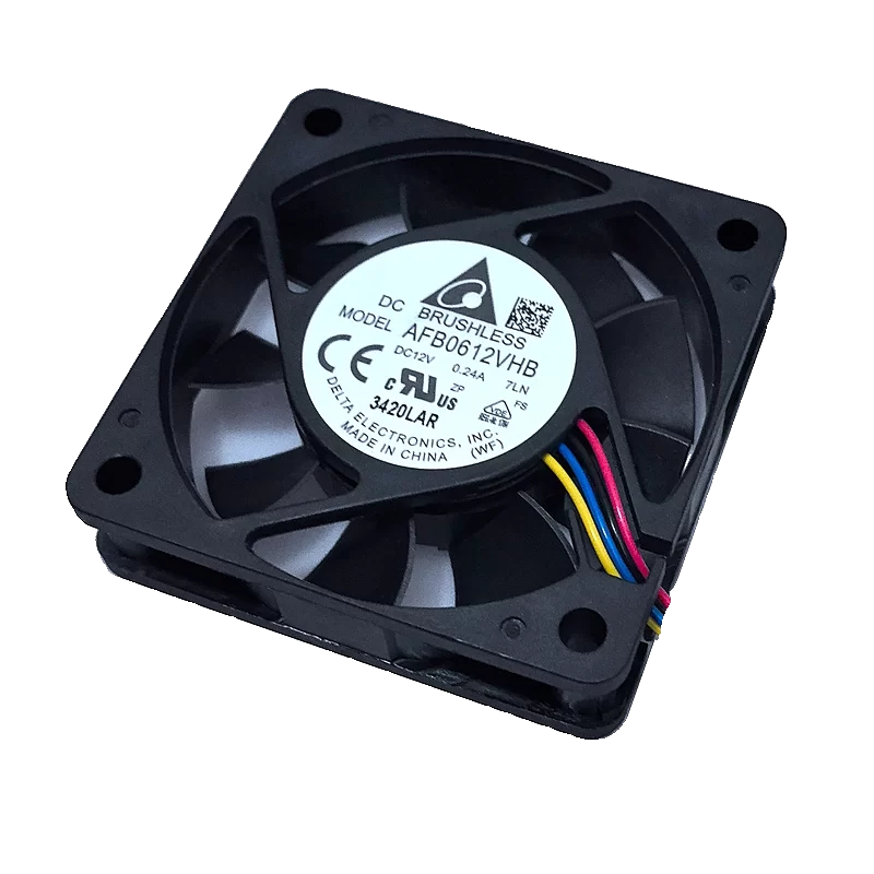 AFB0612VHB-7LN Delta DC12V 0.24A 4-wire fan