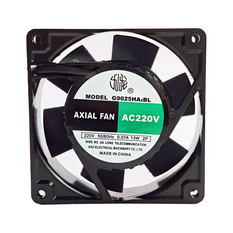 G9025HA2BL Jiulong AC220V 0.07A axial fan