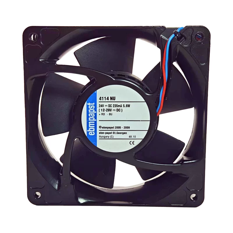 4114NU ebmpapst 24V 235mA 5.6W DC axial fan