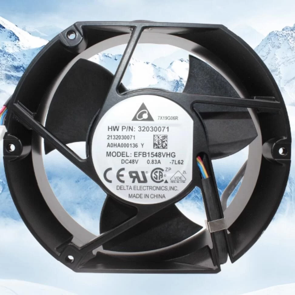 EFB1548VHG-7L62 Delta 48V 0.83A DC axial fan