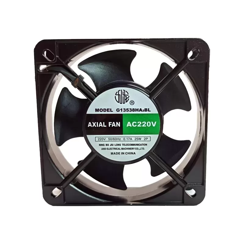 G13538HA2BL Jiulong 220V 0.17A 25W AC axial fan