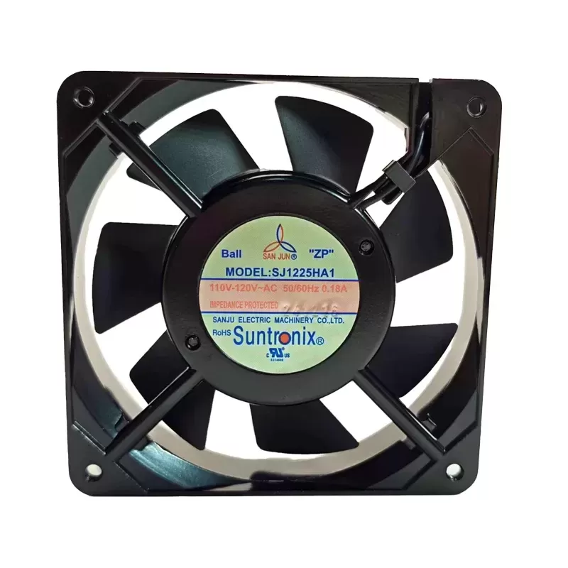 SJ1225HA1 Sanju 110-120V 0.18A AC axial fan