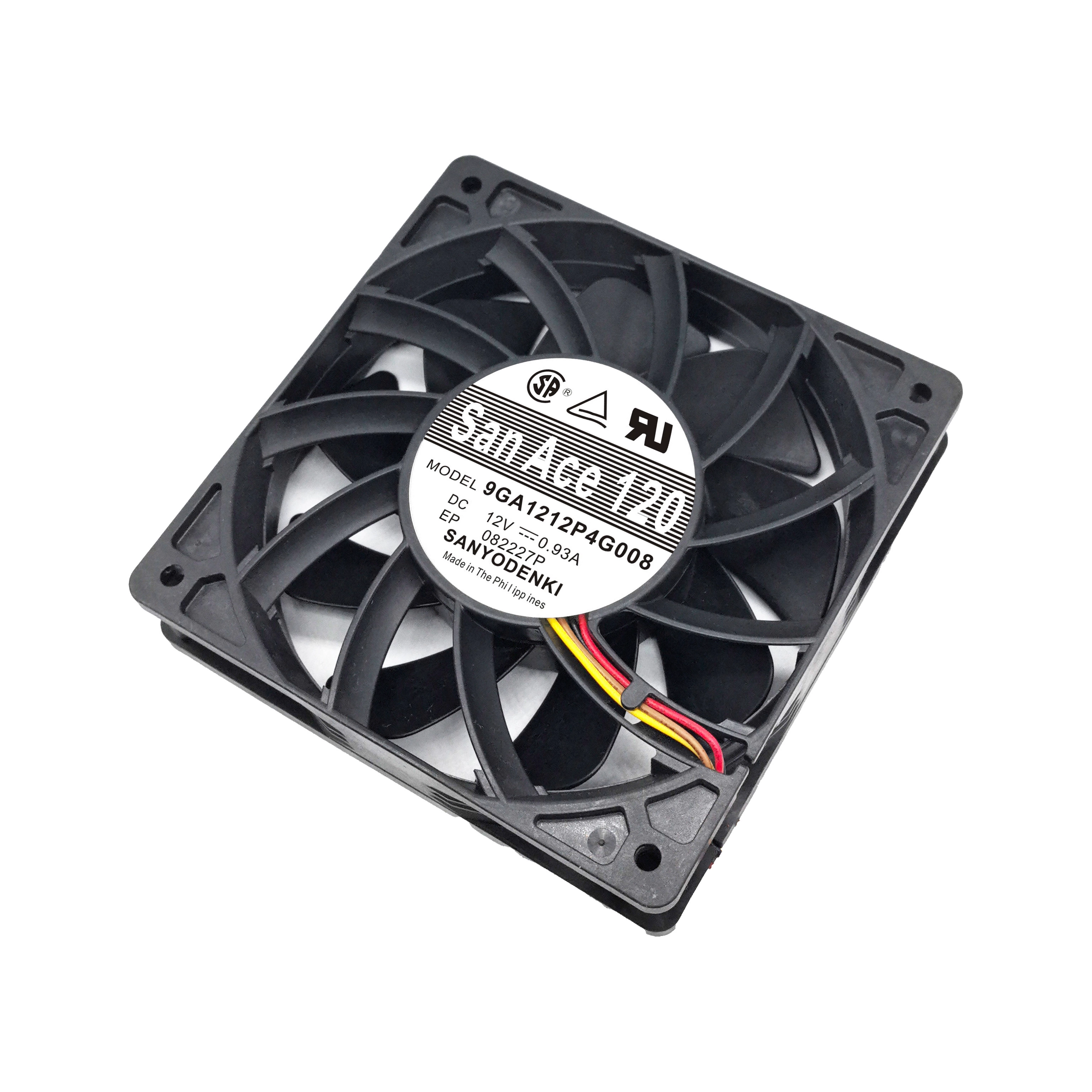 9GA1212P4G008 Sanyo DC12V 0.93A 4-wire axial fan 9GA1212P4G008 Sanyo DC12V 0.93A 4-wire axial fan