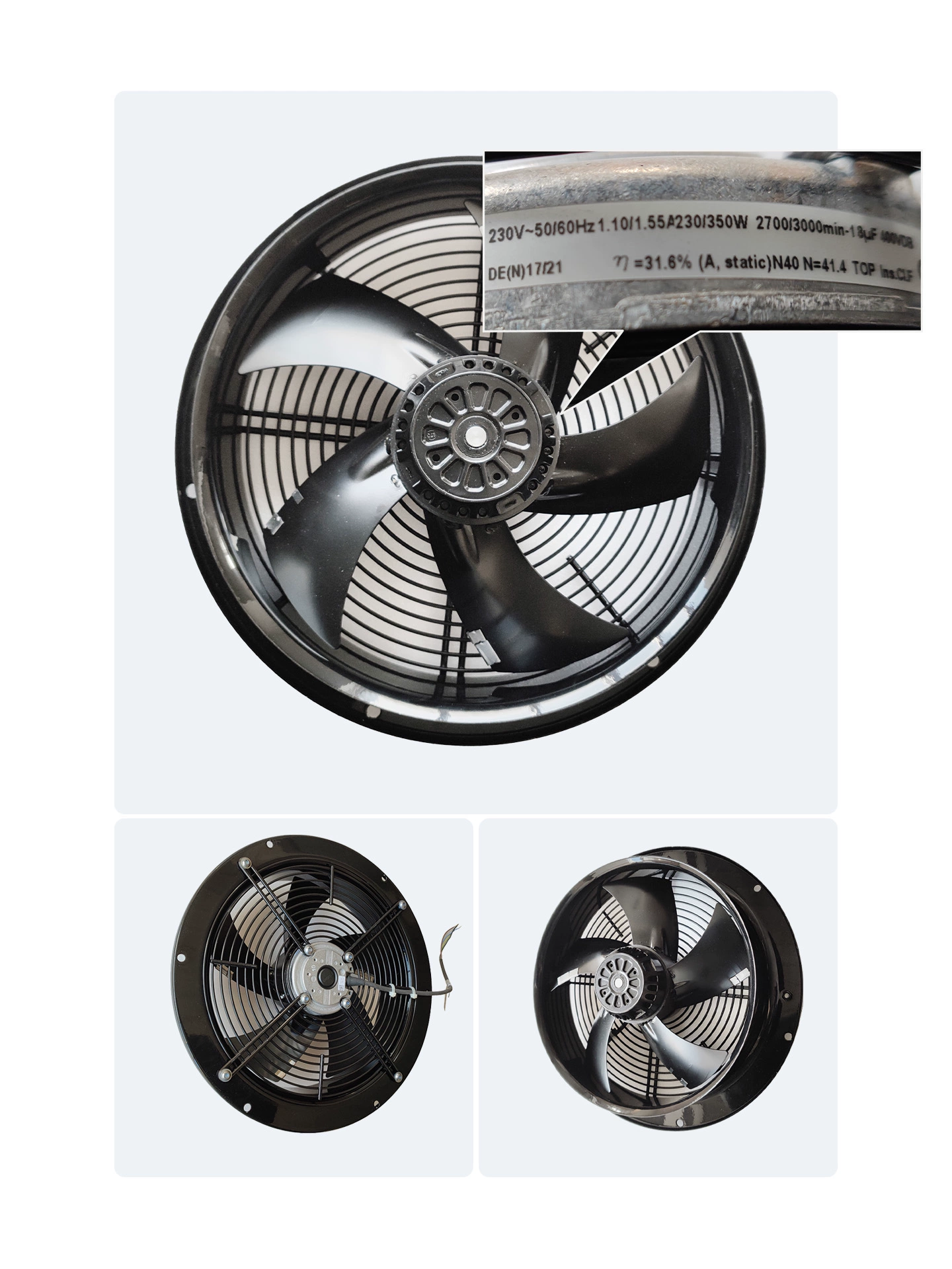 W2E300-CP02-30 ebmpapst 230V AC axial fan W2E300-CP02-30 ebmpapst 230V AC axial fan