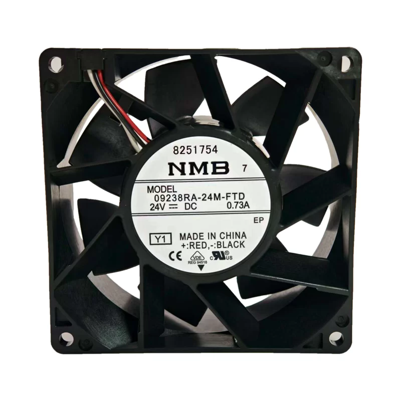 09238RA-24M-FTD-Y1 NMB 24V DC 0.73A 3-wire axial fan