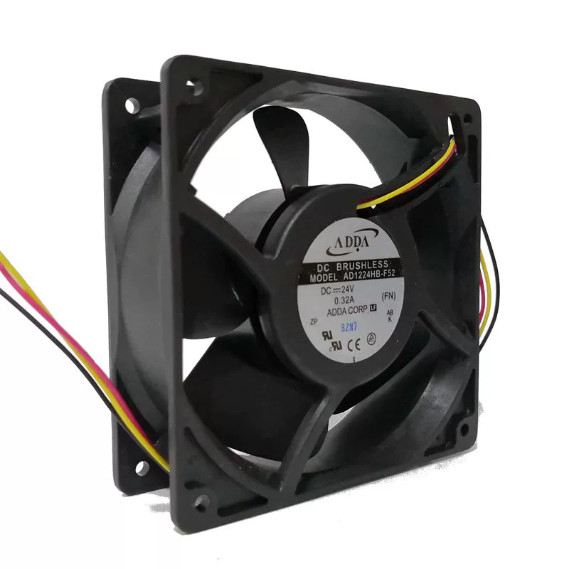 AD1224HB-F52 ADDA DC24V 0.32A 3-wire cooling fan