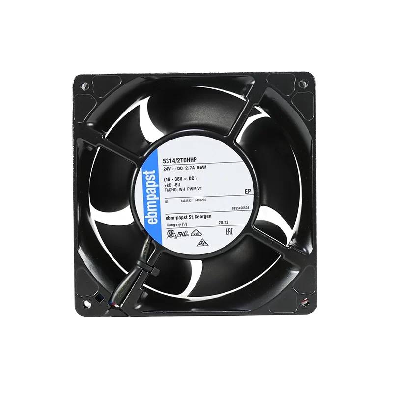 5314/2TDHHP ebmpapst DC24V 2.7A 65W axial fan
