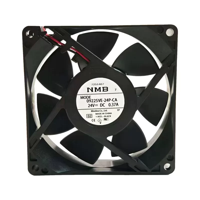 09225VE-24P-CA-02 NMB 24V DC 0.37A axial fan
