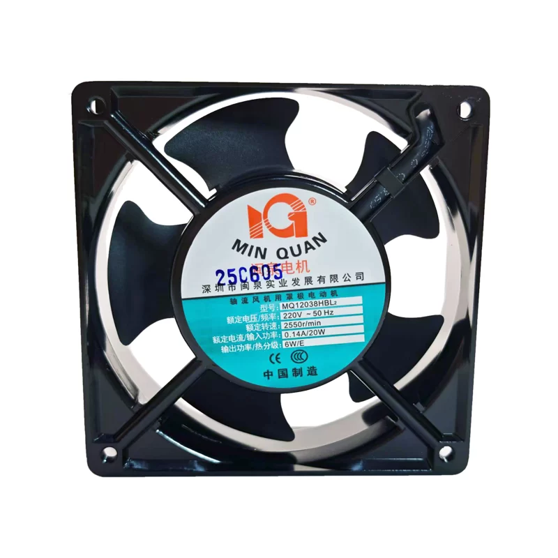 MQ12038HBL2 MINQUAN 220V 0.14A 20W AC axial fan