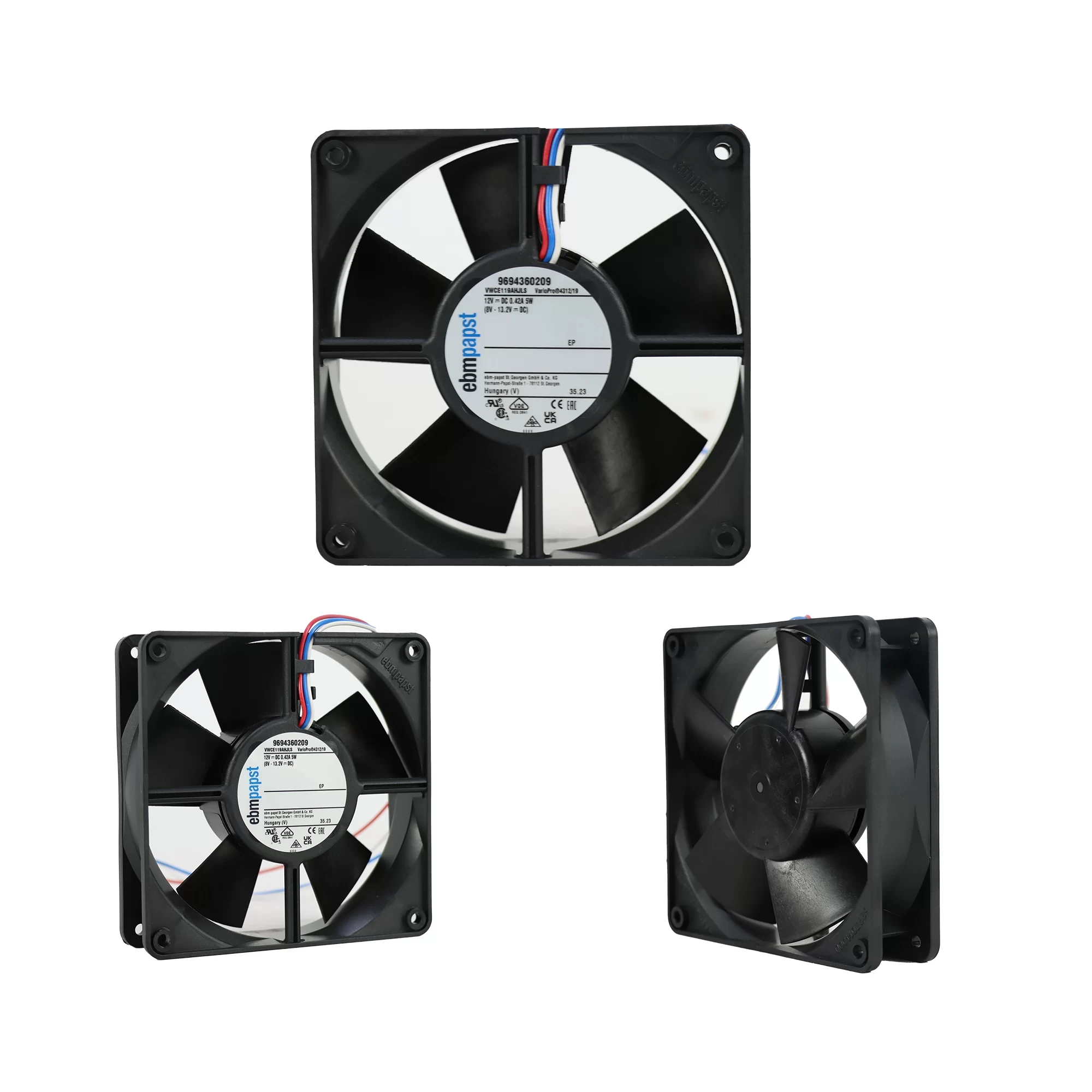 4312/19 ebmpapst DC12V 0.42A 5W axial fan 4312/19 ebmpapst DC12V 0.42A 5W axial fan