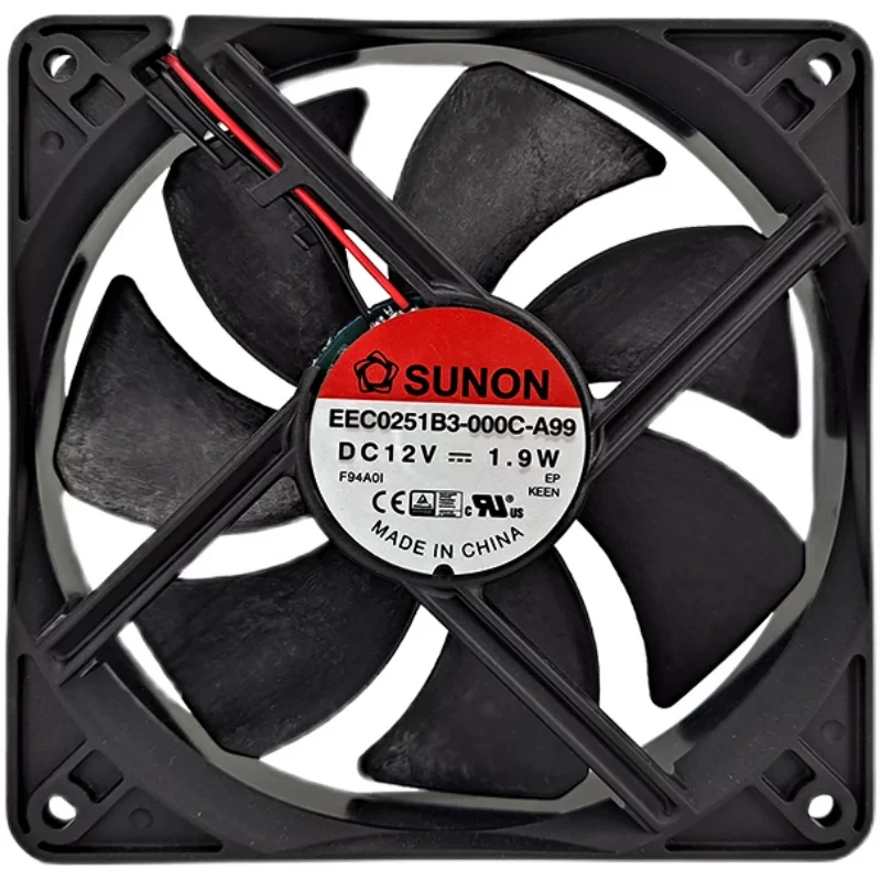 EEC0251B3-000C-A99 SUNON DC12V 1.9W axial fan