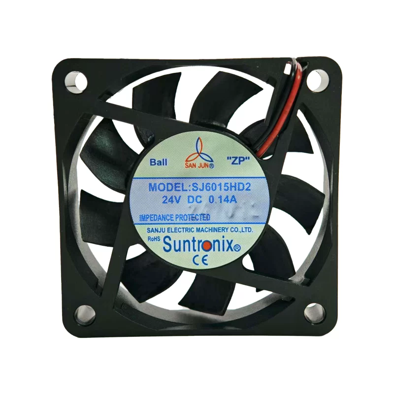 SJ6015HD2 SANJUN DC Axial Fan 60x60x15mm 24V