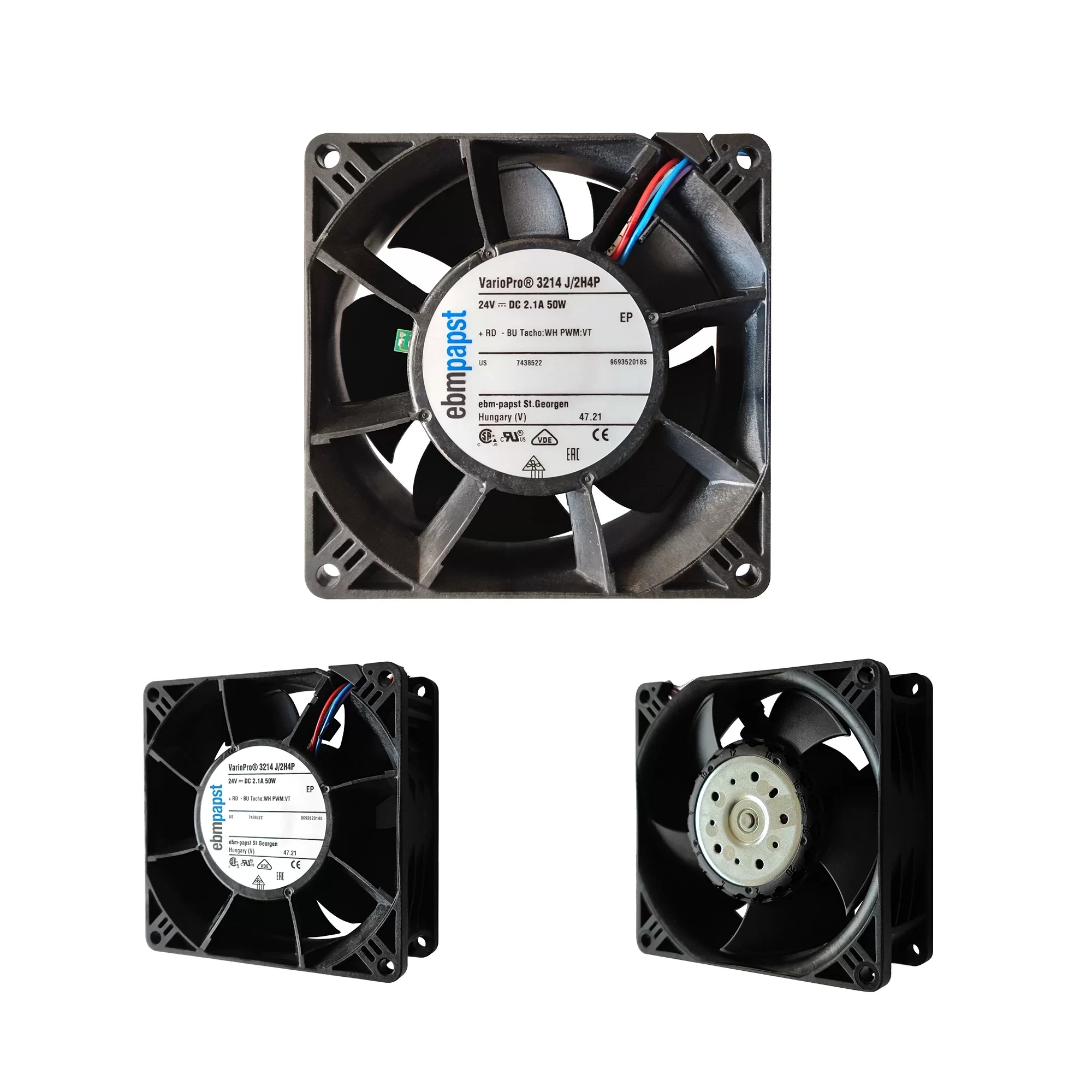 3214J/2H4P ebmpapst 24V DC Axial Fan 3214J/2H4P ebmpapst 24V DC Axial Fan