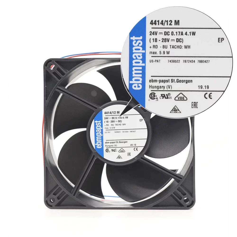 4414/12M ebmpapst 24V DC Axial Fan 4414/12M ebmpapst 24V DC Axial Fan