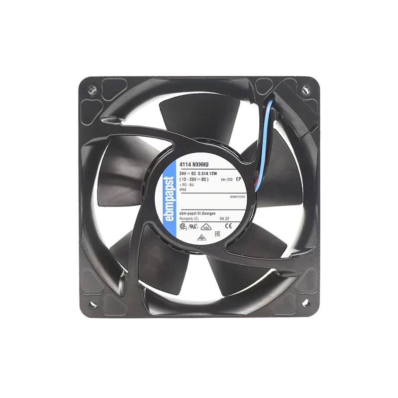 4114NXHHU-233 ebmpapst 24V DC Axial Fan