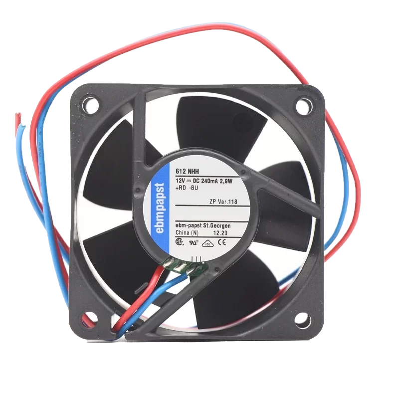 612NHH ebmpapst 12V DC Axial Fan