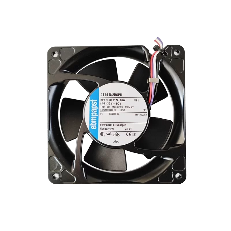 4114N/2H6PU ebmpapst 24V DC Axial Fan