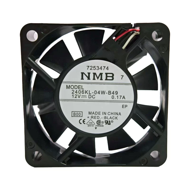 2406KL-04W-B49-B00 NMB 12V DC Axial Fan
