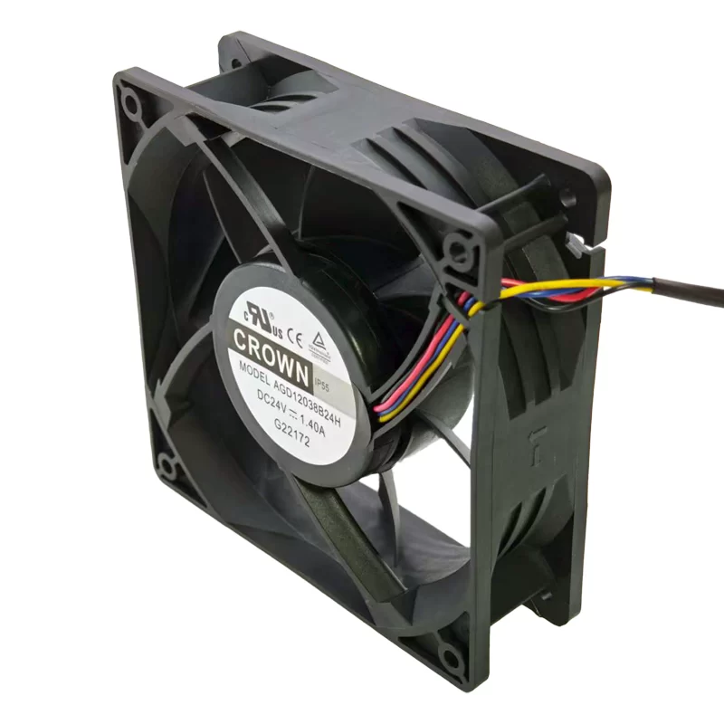 AGD12038B24H CROWN 24V DC Axial Fan AGD12038B24H CROWN 24V DC Axial Fan