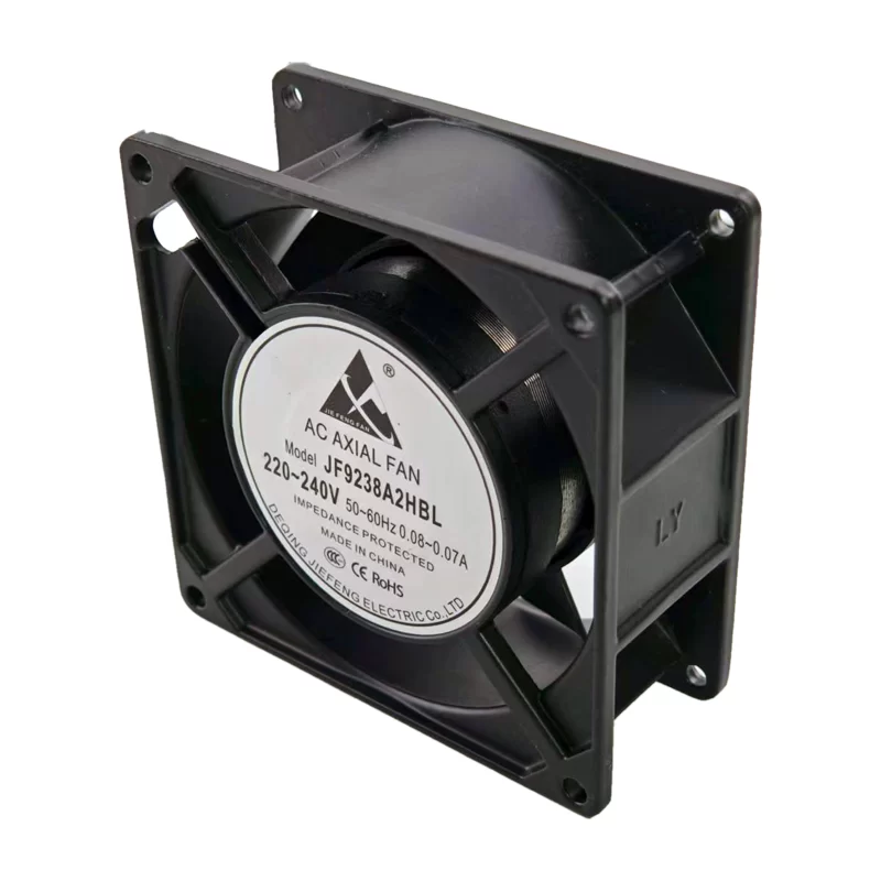 JF9238A2HBL JIEFENG 220-240V AC Axial Fan JF9238A2HBL JIEFENG 220-240V AC Axial Fan
