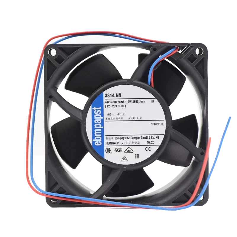 3314NN ebmpapst 24V DC Axial Fan