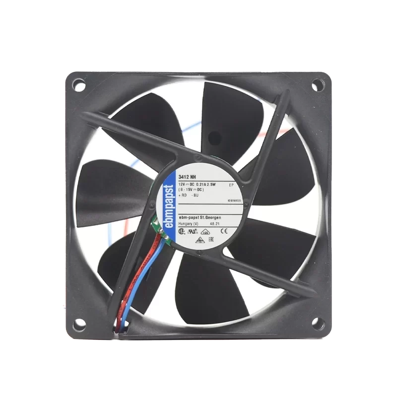 3412NH ebmpapst 12V DC Axial Fan