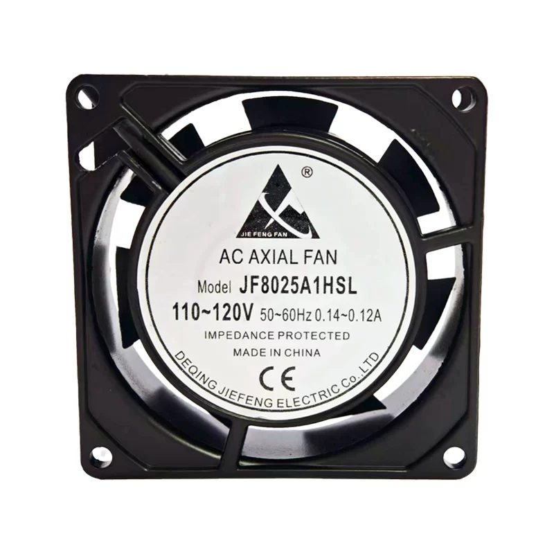 JF8025A1HSL JIEFENG 110-120V AC Axial Fan
