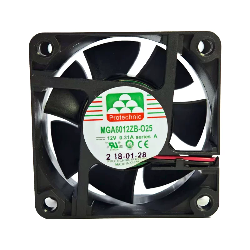 MGA6012ZB-O25 Protechnic 12V DC Axial Fan