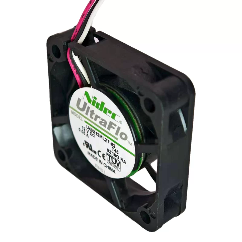U40X12MLZ7-52 Nidec 12V DC Axial Fan U40X12MLZ7-52 Nidec 12V DC Axial Fan
