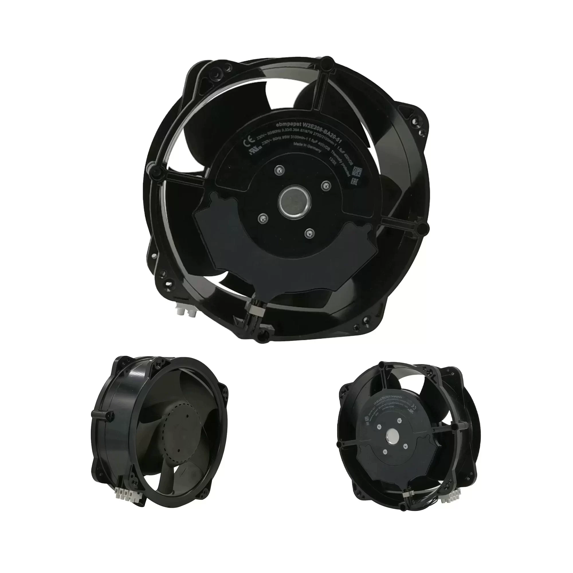 W2E208-BA20-51 ebmpapst 230V AC Axial Fan W2E208-BA20-51 ebmpapst 230V AC Axial Fan