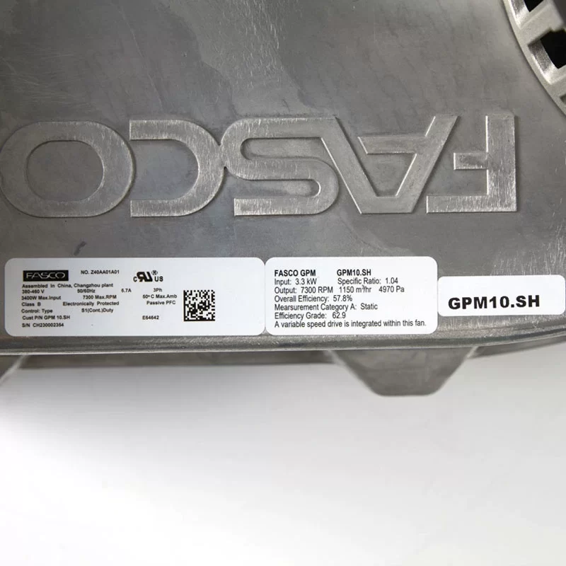 Z40AA01A01 GPM10.SH FASCO Blower