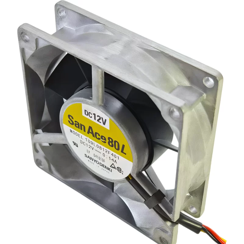 109L0812F401 Sanyo Denki 12V DC Axial Fan 109L0812F401 Sanyo Denki 12V DC Axial Fan