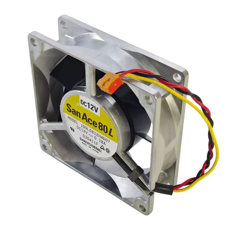 109L0812H4D07 Sanyo Denki 12V DC Axial Fan 109L0812H4D07 Sanyo Denki 12V DC Axial Fan