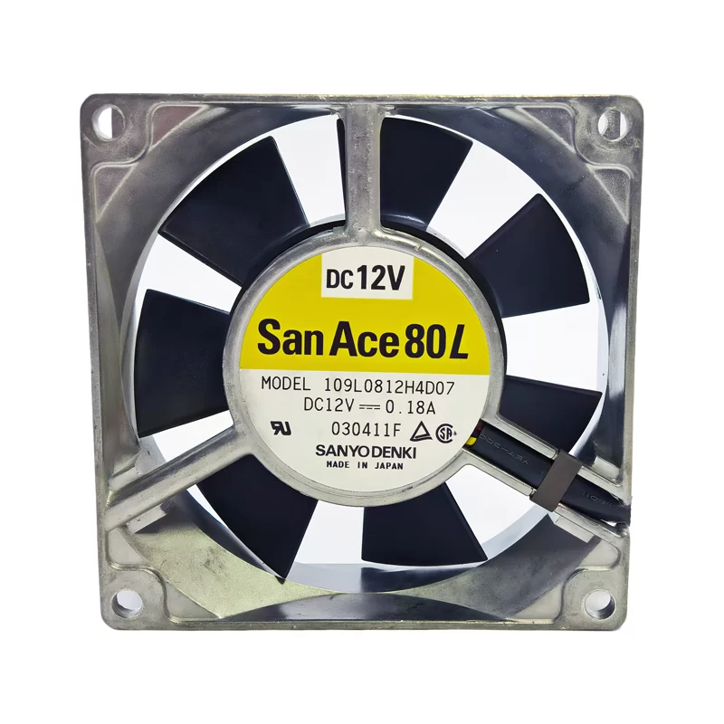 109L0812H4D07 Sanyo Denki 12V DC Axial Fan