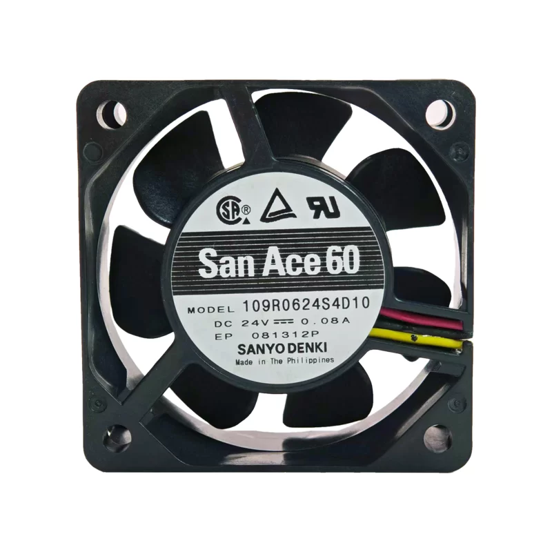 109R0624S4D10 Sanyo Denki 24V DC Axial Fan