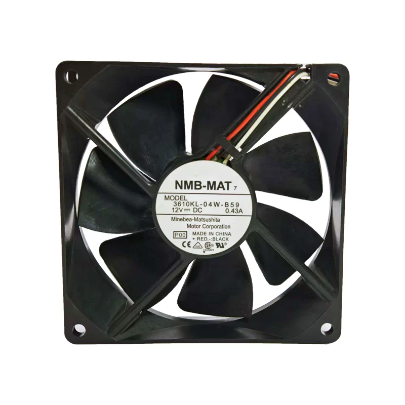 3610KL-04W-B59-P00 NMB 12V DC Axial Fan