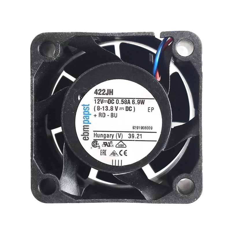 422JH ebmpapst 12V DC Axial Fan